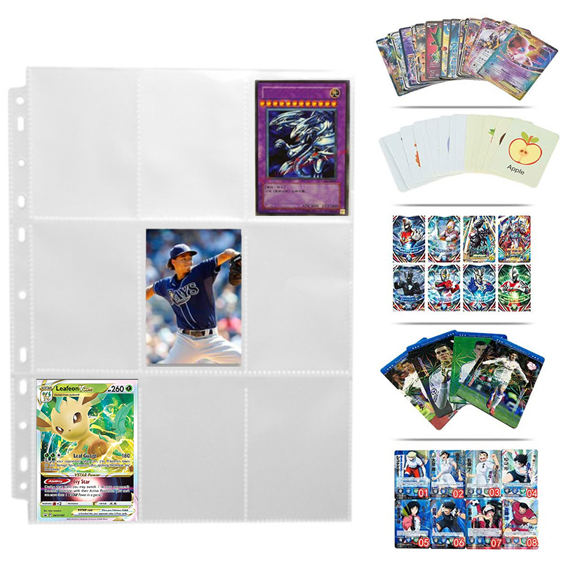 50pcs 9 Pocket Trading Gaming  - đánh giá và giá Card Penny Sleeve