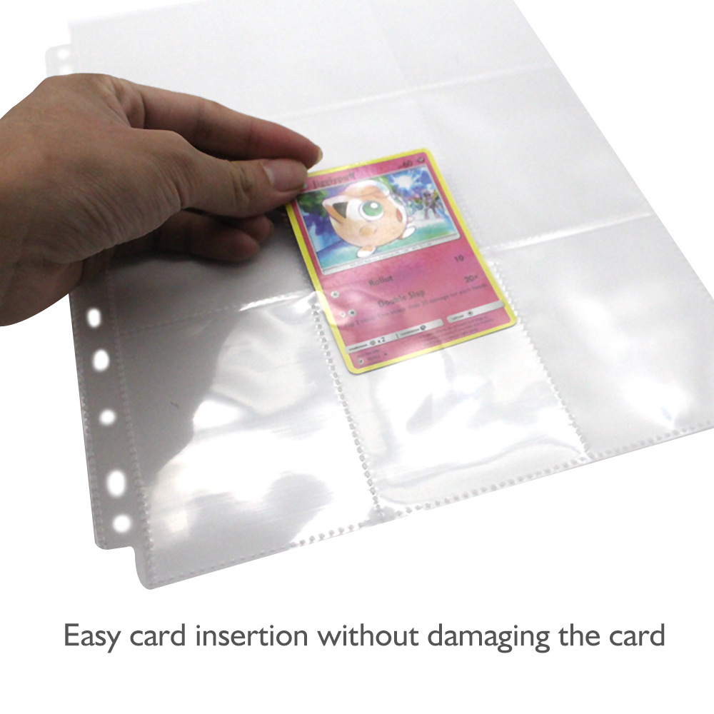 50pcs 9 Pocket Trading Gaming  - đánh giá và giá Card Penny Sleeve