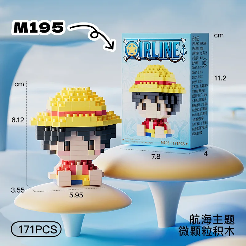 ONE PIECE 3D Anime Model Sun G - đánh giá và giá Building Block Mini