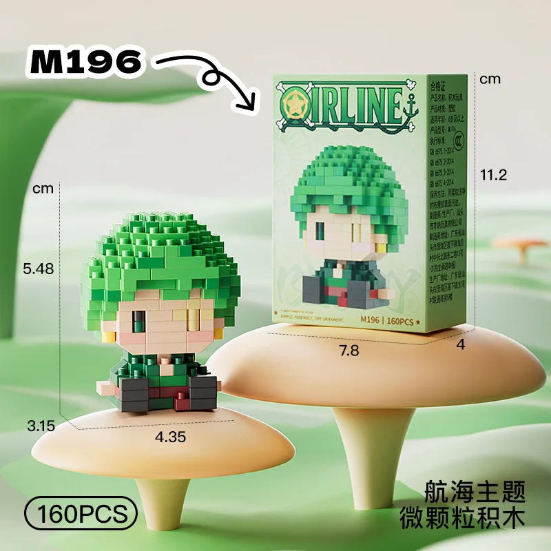 ONE PIECE 3D Anime Model Sun G - đánh giá và giá Building Block Mini